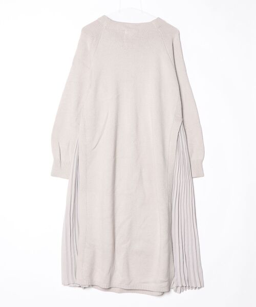 「grove」 ニットワンピース 04 ナチュラル レディース_画像2