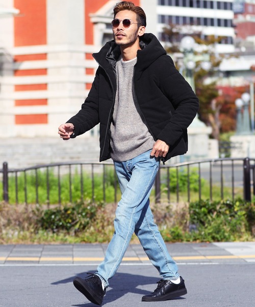 「roshell」 ダウンジャケット MEDIUM ブラック系その他 メンズ_画像3