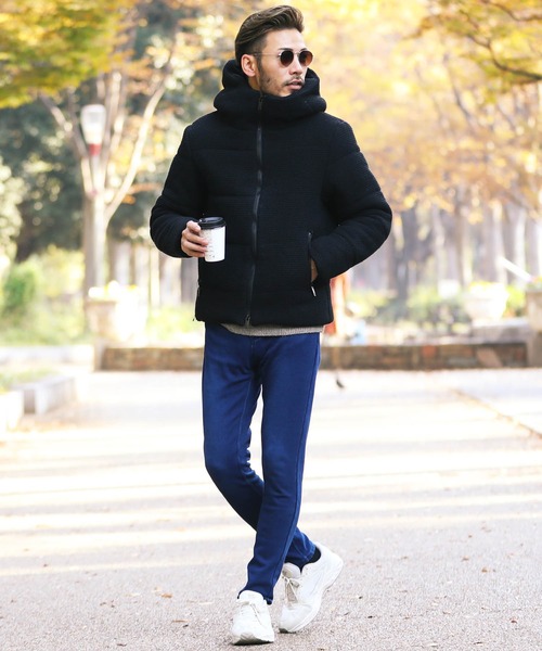 「roshell」 ダウンジャケット MEDIUM ブラック系その他 メンズ_画像5