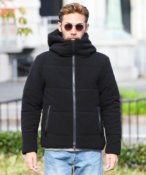 「roshell」 ダウンジャケット MEDIUM ブラック系その他 メンズ_画像8