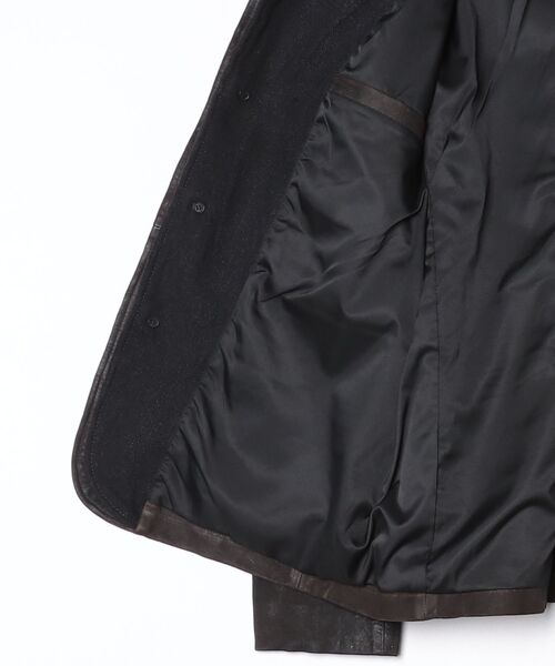 革ジャン ライダース ALLSAINTS SURVEY LTHR BLAZER メンズの画像