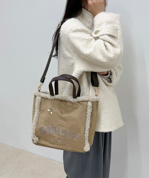 fredy emue（フレディエミュ） ショルダーバッグ バッグ SMILEYエコ