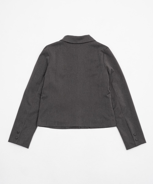 Smyeon コート アウター Frill compact jacket/フリルデザイン