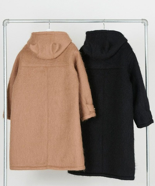 ダウンジャケット ダウン 「DISCOVERED/ディスカバード」DEVILS EAR HOODIE SHAGGY DUFFLECOAT メンズの画像