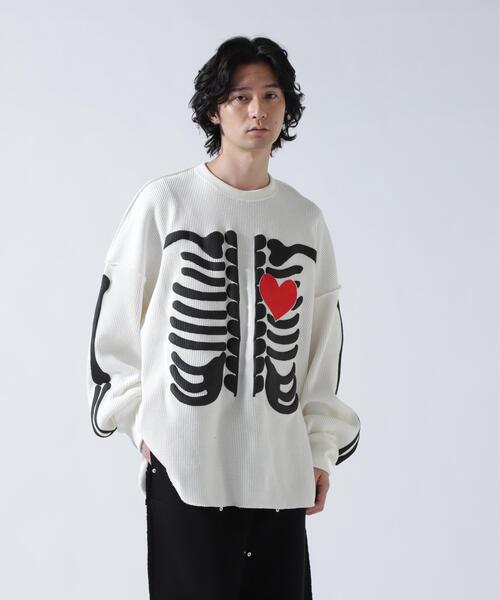 DISCOVERED（ディスカバード） tシャツ 別注BONE WAFFLE LONG SLEEVE