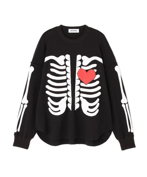 DISCOVERED（ディスカバード） tシャツ 別注BONE WAFFLE LONG SLEEVE