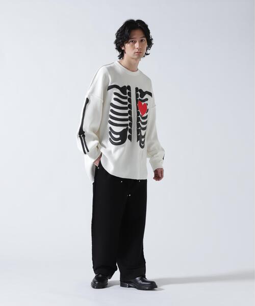 DISCOVERED（ディスカバード） tシャツ 別注BONE WAFFLE LONG SLEEVE
