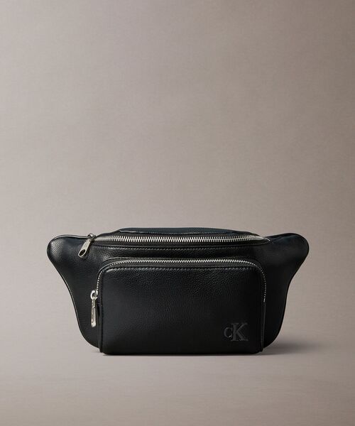 美品 カルバンクライン ボディバッグ ck柄 クロスボディ ウエスト モノグラム Calvin Klein（カルバン・クライン） ショルダーバッグ クロスボディ