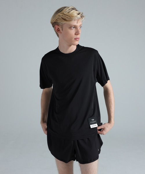 Y-3 tシャツ RUNNING SHORT SLEEVE TEE メンズ : ZOZOTOWN Yahoo!店