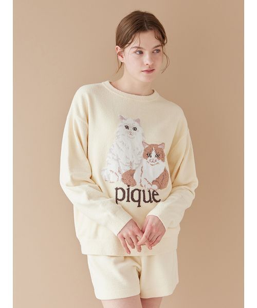 gelato pique（ジェラートピケ） パジャマ ルームウェア エアリーモコ