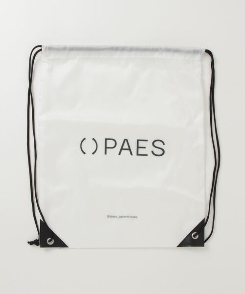 「PAES」 フラットサンダル 24cm シルバー レディース_画像4