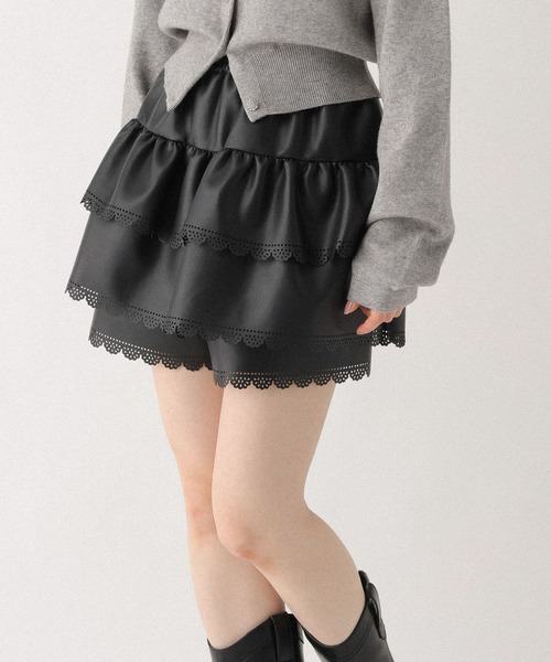 Heather（ヘザー） パンツ アソートパンチングショートパンツ 647006