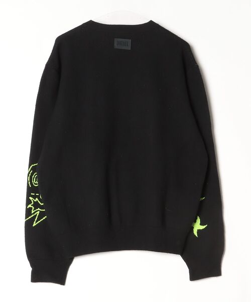 DIESEL」 長袖ニット X-LARGE ブラック メンズ DIESEL（ディーゼル 