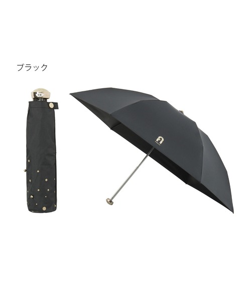 FURLA（フルラ） 折りたたみ傘 遮光100％ 遮熱 晴雨兼用 折りたたみ