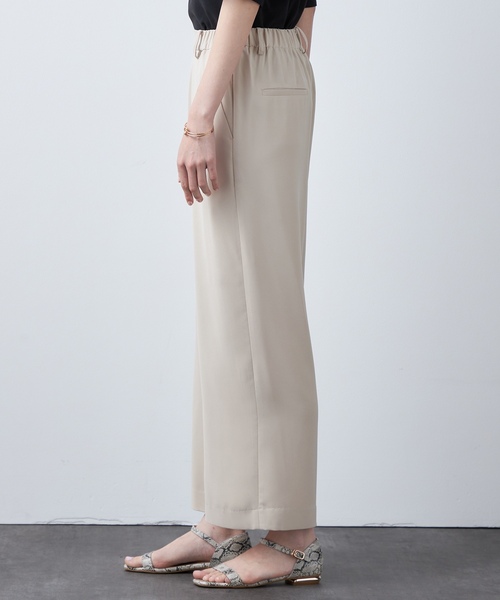 「A/C DESIGN BY ALPHA CUBIC」 スラックス 64 ブラック レディース_画像3