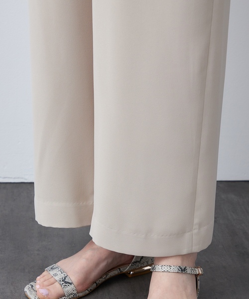 「A/C DESIGN BY ALPHA CUBIC」 スラックス 64 ブラック レディース_画像9