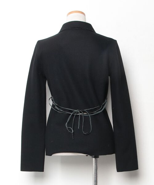 「JILL STUART」 長袖ブラウス M ブラック レディース_画像2
