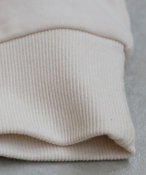 「antiqua」 スウェットカットソー ONESIZE アイボリー レディース_画像5