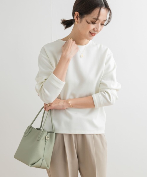 「URBAN RESEARCH DOORS」 長袖カットソー MEDIUM ネイビー レディース_画像6