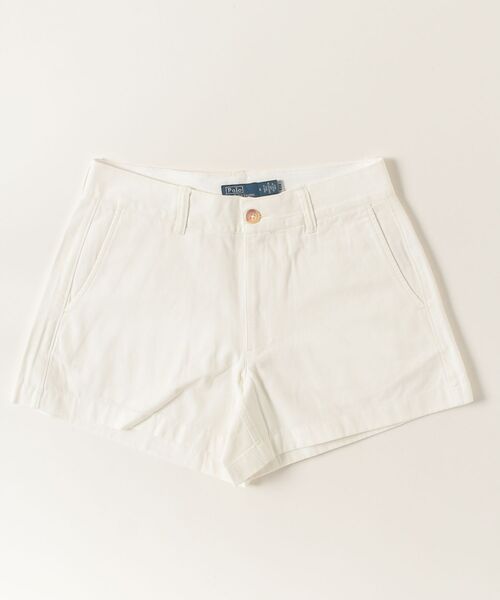ラルフローレン　ポロチノ　ホワイト　ショートパンツ　サイズ35 美品 POLO RALPH LAUREN（ポロ・ラルフローレン） ラルフローレン チノパン