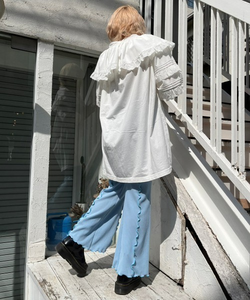 レディース D222014 Candy Stripper SAILOR FRILL ブラウス