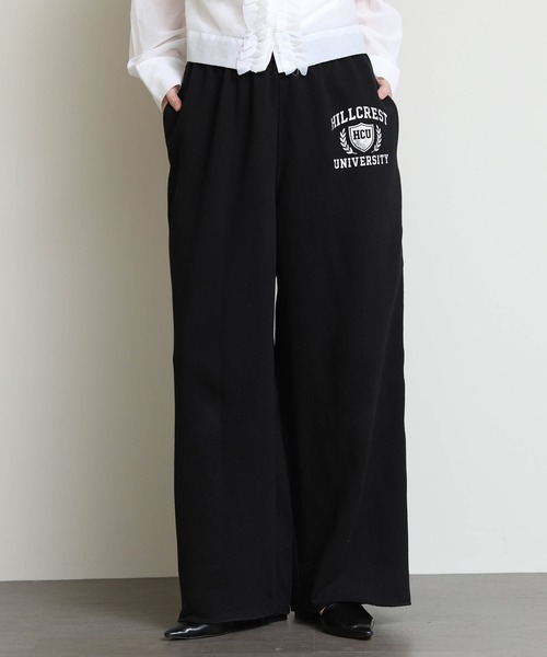 パンツ デニムドッキングスウェットパンツ レディース : ZOZOTOWN