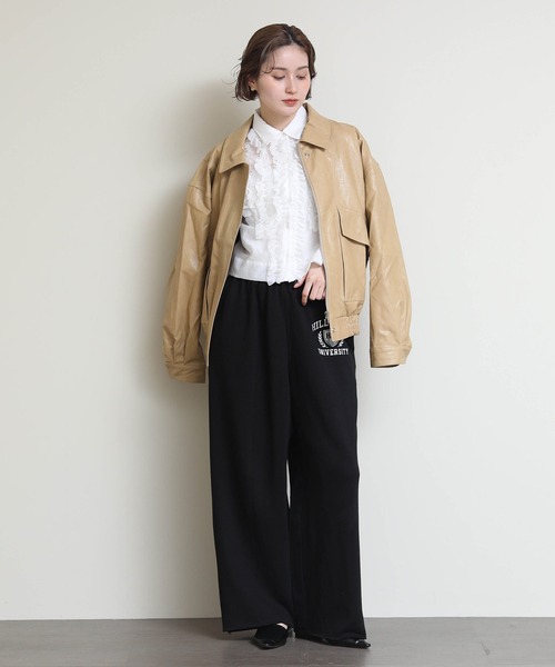 パンツ デニムドッキングスウェットパンツ レディース : ZOZOTOWN