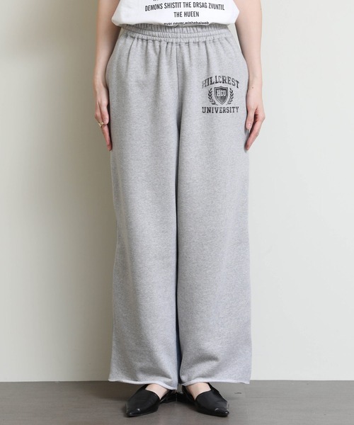 パンツ デニムドッキングスウェットパンツ レディース : ZOZOTOWN