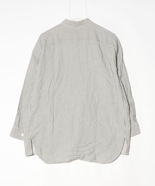 Plantation（プランテーション） 長袖ブラウス M size グレー 