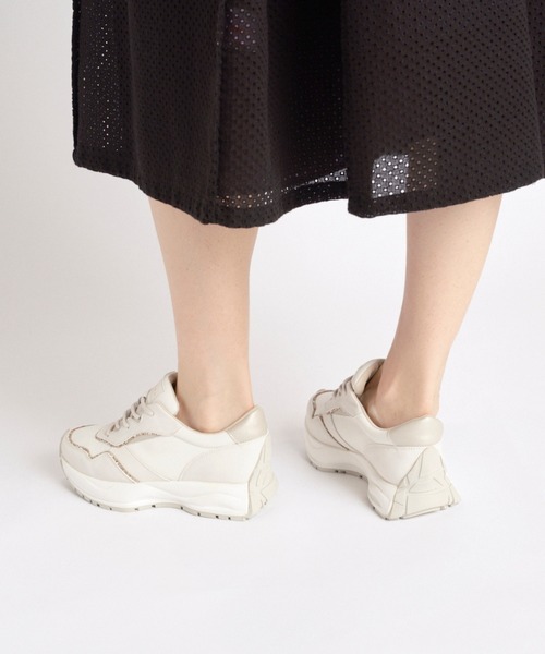 「Lucida」 ローカットスニーカー 38 ピンク レディース_画像3