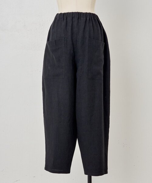 BEARDSLEY（ビアズリー） パンツ リネンバレルパンツ レディース