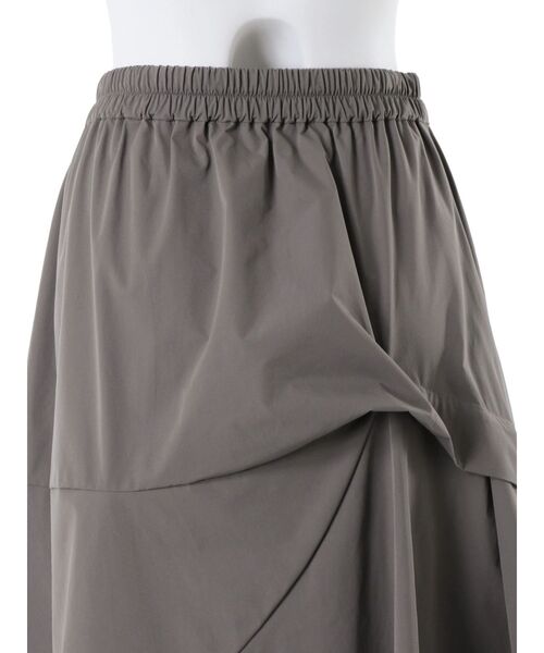 UN3D.（アンスリード） ロング スカート 夏 SIDE LINE TUCK SKIRT