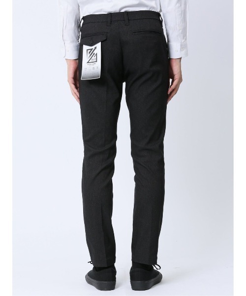 「TAKA-Q」 チノパンツ MEDIUM ネイビー メンズ_画像9