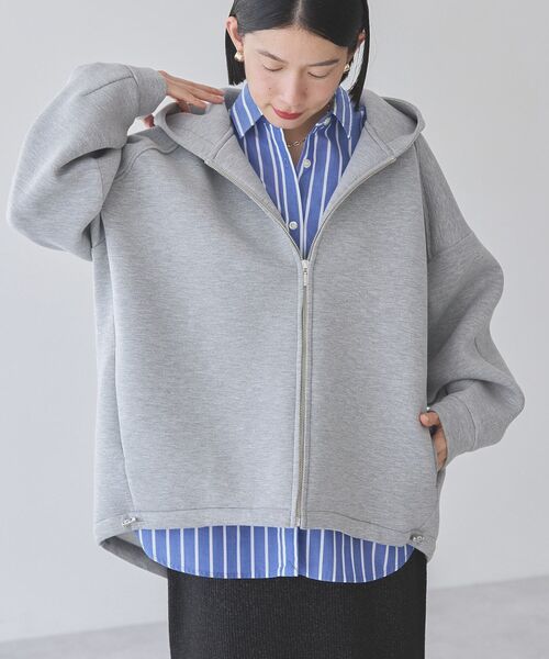 「AMERICAN HOLIC」 ジップアップパーカー M グレー系その他 レディース_画像2
