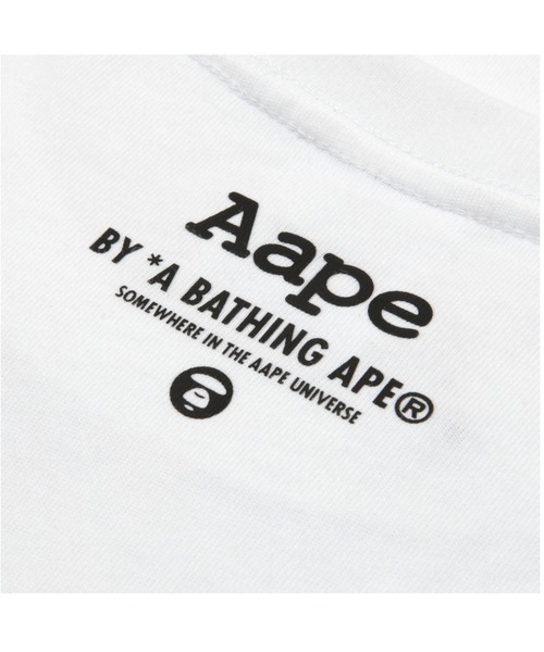 tシャツ AAPE BASIC TEE メンズの画像