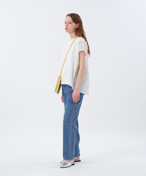 「MACKINTOSH PHILOSOPHY」 半袖カットソー 36 オフホワイト レディース_画像2