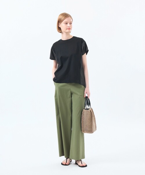 「MACKINTOSH PHILOSOPHY」 半袖カットソー 36 オフホワイト レディース_画像3