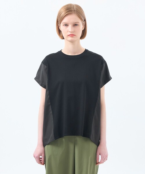 「MACKINTOSH PHILOSOPHY」 半袖カットソー 36 オフホワイト レディース_画像5