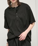 ヘンリーネック tシャツ 「Alfred Al...の詳細画像4