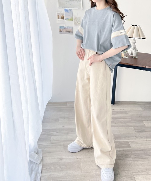 「Java」 半袖Tシャツ SMALL ブルー レディース | Java | 04