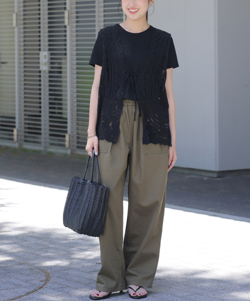 JOURNAL STANDARD relume レースジレ ブラック☆新品未着用 JOURNAL STANDARD relume レースジレ ブラック☆新品未着用 JOURNAL