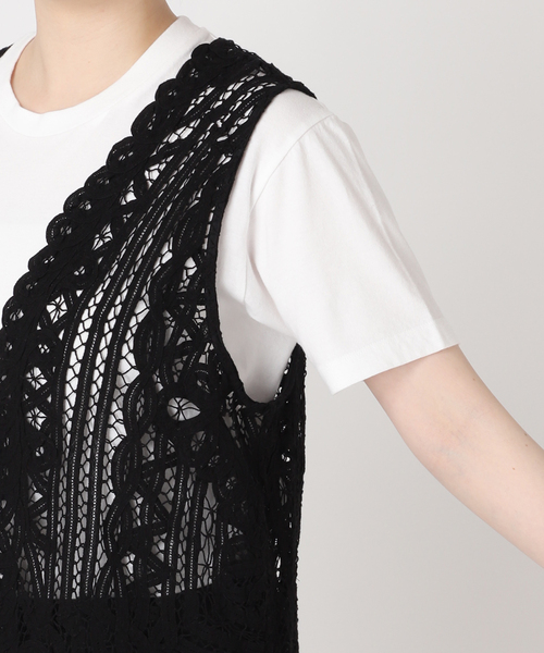 JOURNAL STANDARD relume レースジレ ブラック☆新品未着用 JOURNAL STANDARD relume（ジャーナルスタンダード レリューム