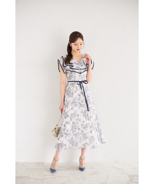 「tocco closet」 ノースリーブワンピース M ピンク レディース_画像3