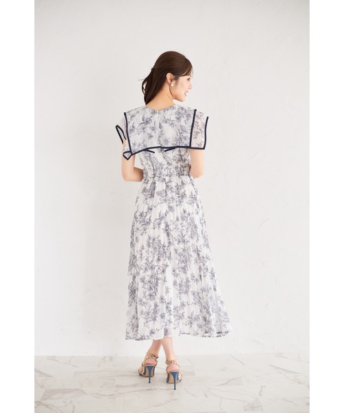 「tocco closet」 ノースリーブワンピース M ピンク レディース_画像5