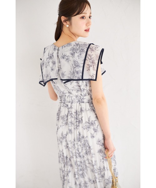 「tocco closet」 ノースリーブワンピース M ピンク レディース_画像6