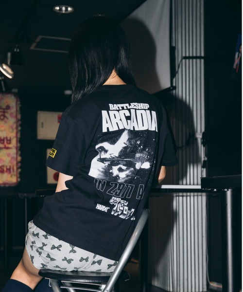 GEEKS RULE 宇宙海賊キャプテンハーロック Tシャツ XL tシャツ 宇宙海賊キャプテンハーロック 明日のない星(アルカディア