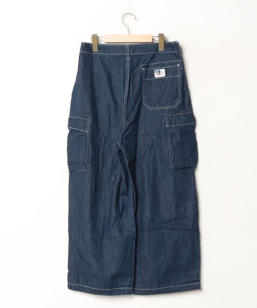「EDWIN」 カーゴパンツ M インディゴブルー メンズ_画像2
