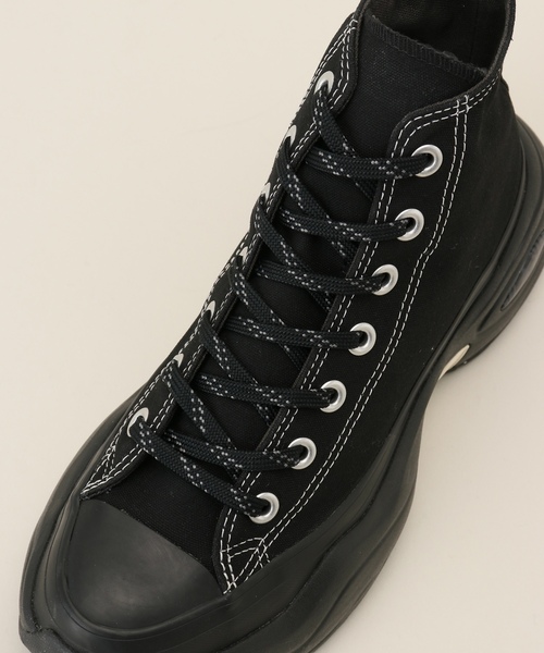 「CONVERSE」 ハイカットスニーカー 24.5cm ブラック レディース_画像9