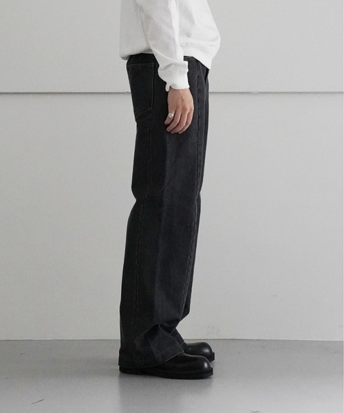 KAIKO（カイコー） デニムパンツ 1 ブラック メンズ : ZOZOTOWN Yahoo 