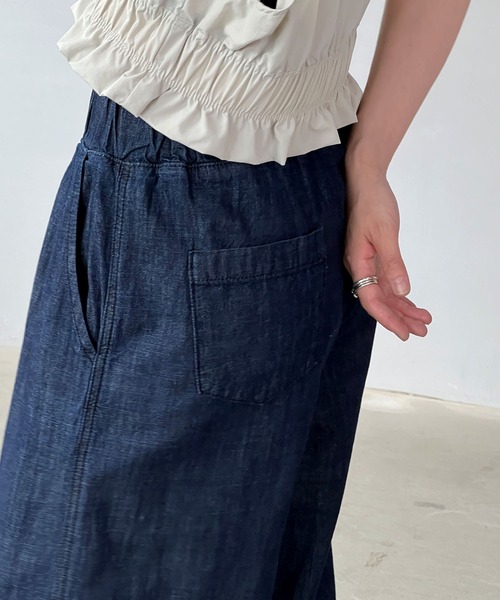 「chuclla」 デニムパンツ S ブルー レディース_画像3